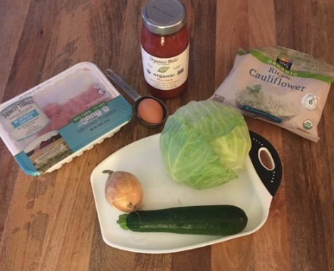 InForm Fitness: Stuffed Cabbage Ingredients